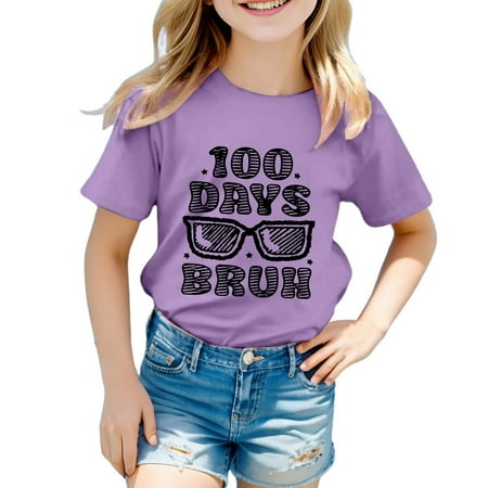 

Shirts for Teen Kids Girls Child Short Sleeve Prints T Shirt Trendy Girls Fans Gift Topst Shirts for Boys Baby Girl Clothes
