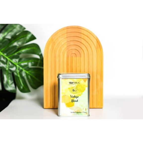 Teapublic Vintage Blend 100% Natural Herbal Tea (50 Gram Tin Can)