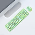 thumbnail image 3 of Mini set de Mouse y Teclado Inalámbrico Hugo Verde, 3 of 7