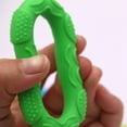 thumbnail image 4 of Pet Chewing Ring Rubber Bite-proof Solid Color Puppy Teething Toy Dog Ring Toy, 4 of 7