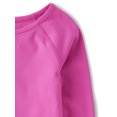 thumbnail image 3 of The Children's Place Girls Crewneck Long Sleeve Active Top, Sizes XS-XXL, 3 of 3