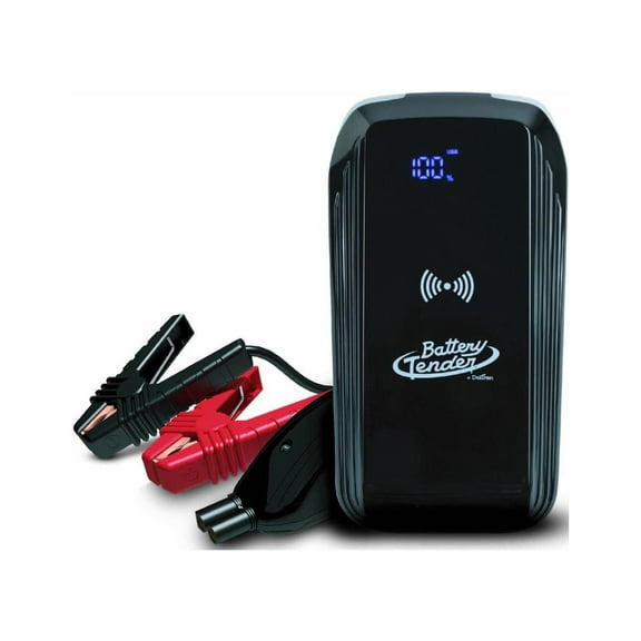 Battery Tender 1000A Jump Starter 8000mAh Power Pack with Rapid 10W Wireless Charger