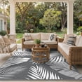 thumbnail image 2 of Outdoor Rug for Patio,Waterproof Reversible,Non-Slip Large Area Rug for Camping, RV, Deck, Balcony, Backyard, Multiple Sizes & Patterns, 2 of 5