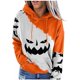thumbnail image 1 of Women's Casual Fashion Halloween Print Long Sleeve Pullover Hoodies Sweatshirts, 1 of 4