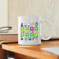thumbnail image 2 of Cadeaux d'Appréciation pour Enseignants en Science et Chimie 11oz 15oz Tasse à Café Blanche, 2 of 5