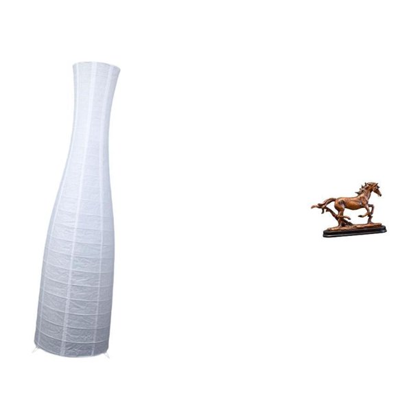 Pantalla de lámpara de pie,Lámpara de pie de papel,pantallas de lámparas de mesa nórdicas,Accesorios japoneses para luces de pie con cubierta,Figura de caballo,Figura coleccionable de