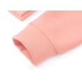 thumbnail image 4 of Cooltree Scuba Knit Sweatshirt for girls - Soft Long Sleeve Lightweight Sporty Pink Top Size 7/8, 4 of 7