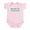 Petal Pink, variant on CafePress - Made In Ireland Infant Bodysuit - Baby Light Bodysuit, Size Newborn - 24 Months