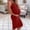 Red, variant on LoyisViDion Womens Maternity Dresses Woman Sleeveless Sling Dress Breast-Feeding Pregnant Nursing Long Dress Black XXL