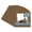 Aged Oak Brown, variant on Tawny Brown Picture Frame Mat for 17x17 Frames - Fits 13x13 Photos - 1 Mat