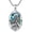 St Gerard, variant on Holy Family Necklace 925 Sterling Silver Abalone Shell Protector Medal Catholic Jewelry for Women Men