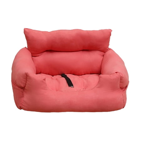 Seat Sofa Dog Car Seat for Large Cats Small Medium Dogs Kitten Red