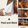 thumbnail image 4 of Peel and Stick Wallpaper Cola Ice Close up ice cubes cola water Texture carbonate drink bubbles Modern Art Wall Mural Decor Self Adhesive and Removable 100in x 144in, 4 of 8