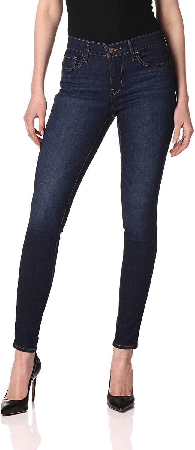 Levis Womens Super Skinny Jeans 26 Short Wandering Mind Waterless - Walmart.com
