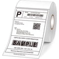 thumbnail image 1 of Thermal Shipping Labels Shipping Package Thermal Printer All-Purpose Label Paper Sticker Self-adhesive Suitable for Zebra Amazon UPS Ebay Shopify Labeling, 1 of 5