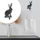 thumbnail image 4 of Gancho de pared de la pared del conejo de Pascua gancho de pared decorativo gancho de servicio pesado para la cocina del baño, 4 of 5