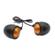 thumbnail image 4 of Kuymtek 1 Par Luces Señal Motocicleta Retro Mini Luces Intermitentes Moto negro, 4 of 8