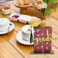 thumbnail image 3 of 2026 Graduation Party Decorations Setting Wooden "Congratulations On Graduation" Sign Suitable for Tiered Trays High School and College Party Decoration, 3 of 8