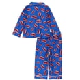 thumbnail image 2 of Pijama de franela estilo abrigo para niños pequeños Daniel Tiger (5T, azul), 2 of 7