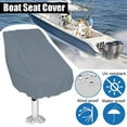 thumbnail image 3 of Marine canvas boat seat covers, weather fabric protects the Gray, 3 of 6