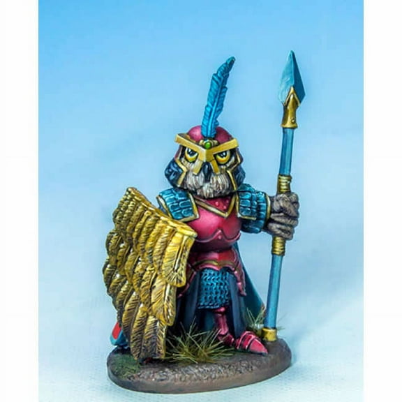 Owl Warrior Miniature Critter Kingdoms Dark Sword Miniatures