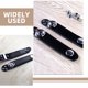 thumbnail image 3 of unbranded 2Ud Correa Universal Para Con De Cuero Negro Doble Capa Duradero Y Estilizado, 3 of 8