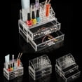 thumbnail image 5 of Fiudx Organizador de Acrílico, Elegante Caja de Almacenamiento de Cosméticos Multicapa, Diseño Transparente y Elegante, Espacioso Soporte para Maquillaje, Ideal para Cajones de Baño, Ideal para Entus, 5 of 5