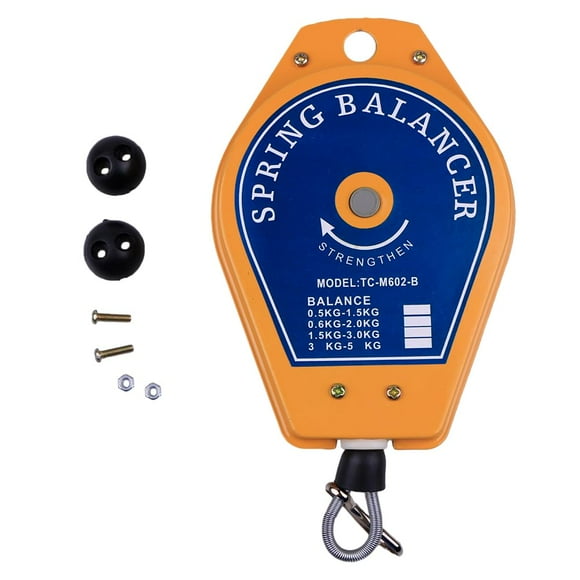 Retractable Spring Balancer 6.6-11LB Tool Fixtures Holder Hanging for Assembly-line