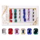 thumbnail image 2 of Xihbxyly Juego de Diamantes Octogonales, Diseño de Uñas con Diamantes de Imitación Grandes, Fácil de Aplicar En Uñas Artificiales Naturales, Versátil para Decorar Uñas, Manualidades con Teléfonos, Us, 2 of 5