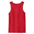 thumbnail image 6 of Mens Young The Concert Cotton Tank New Red 2X-Large, 6 of 6