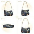 thumbnail image 7 of FORMRS Womens Shoulder Bag with Chain Strap Clutch Purse Cute Tote Handbag, Astronaut Space, 7 of 7