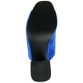 thumbnail image 6 of Journee Womens Adelaide Peep Toe Slip On Block Heel Sandals, Widths Available, 6 of 10