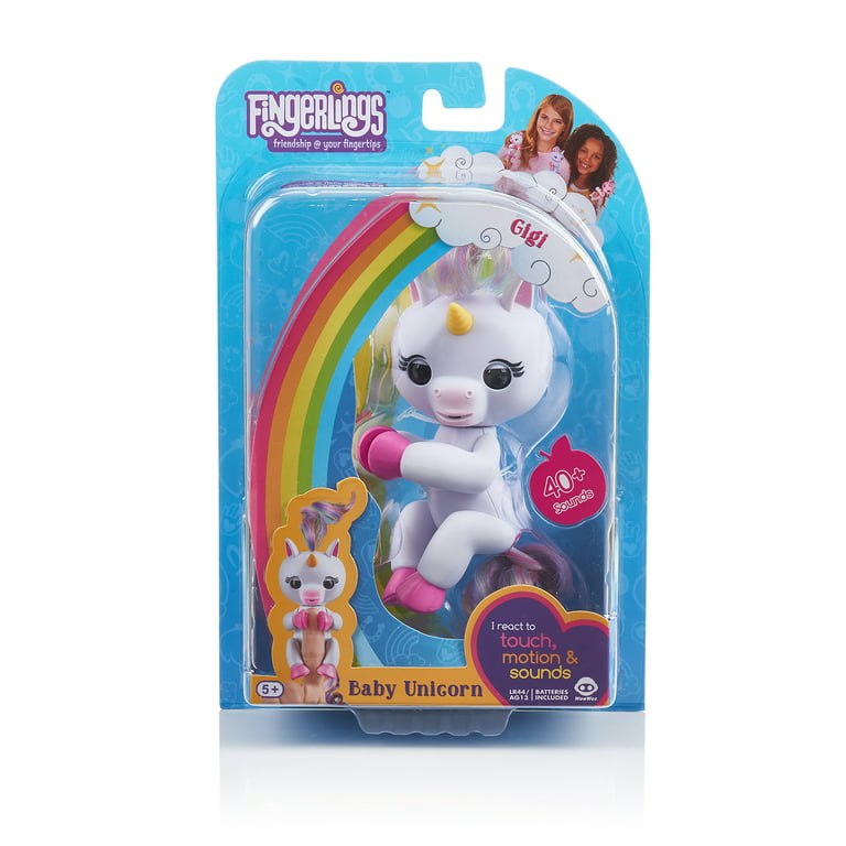 Fingerlings ouistiti pour doigt - baby unicorn