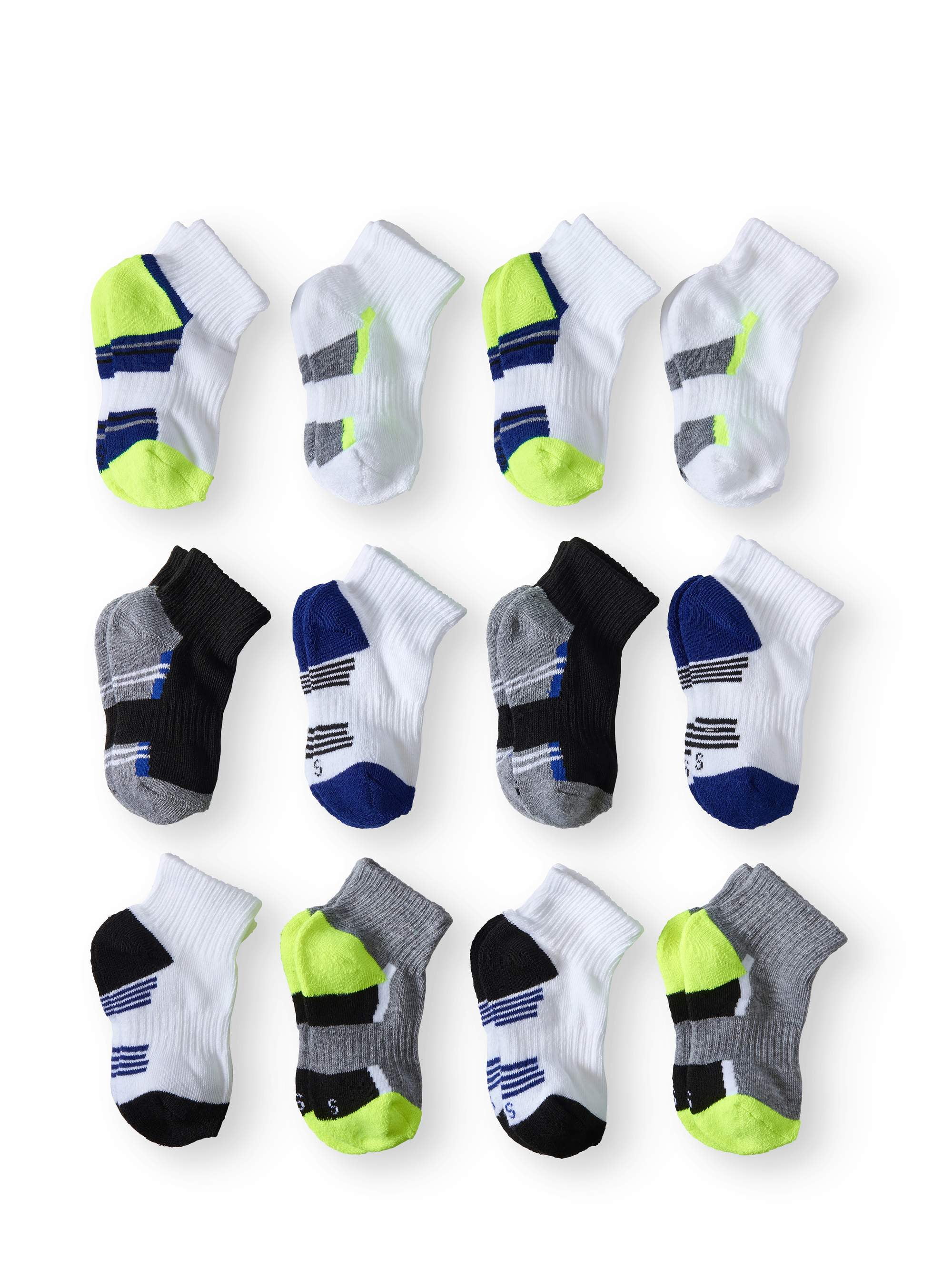 Ankle Socks, 12 Pairs (Little Boys & Big Boys)