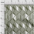 thumbnail image 1 of oneOone Viscose Chiffon Fabric Parallelogram & Triangle Geometric Decor Fabric Printed BTY 42 Inch Wide, 1 of 1