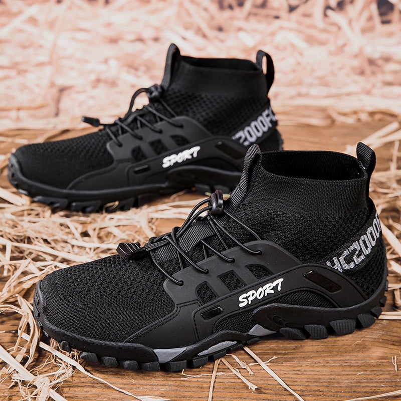Men'S Large Size Outdoor Shoes for Summer, Breathable Hiking Shoes for Women, Foreign Trade Trekking Shoes, Slip-Resistant And Durable Mesh Casual Footwear