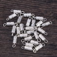 thumbnail image 5 of 50pcs Screw Twist Clasps Necklace Bracelet Jewelry Clasp Lock Extenders Spacer Clasps Connector for Layered Choker Chains Jewellery Crafts, 5 of 5