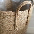 thumbnail image 6 of Sltwyw Woven Rattan Flower Pot Cover Basket - Boho Style Plant Stand for Indoor Outdoor Potted Plants, Decorative Holder 12 Inch, 6 of 9