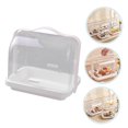 thumbnail image 4 of OULII 1Pcs Bakery Display Case Countertop for Home Use and Hotel Decorations 11.8X9.6X7.9Inches, 4 of 8