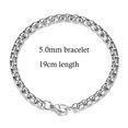 thumbnail image 1 of Simple and stylish metal bracelet suitable for men, 1 of 4