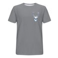 thumbnail image 5 of Tops para hombre, blusas y camisas de cuello redondo y manga corta para hombre, camisetas casuales de moda para hombre, blusas deportivas de cuello redondo y manga corta, blusas de poliéster para homb, 5 of 5