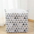 thumbnail image 6 of Large Foldable Dirty Basket Household Clothes Basket Cotton Quilt Storage Bags, 6 of 7
