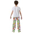 thumbnail image 4 of FORMRS Boys Pajama Pants with Pockets Size 9-10Y Kids Lounge Sleep Bottoms, Vegetables Pattern, 4 of 8