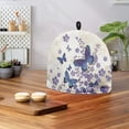 thumbnail image 4 of HELLHERO Purple-Blue Butterflies and Florals Teapot Insulated Cosy Dust Proof Keep Warm, 4 of 8