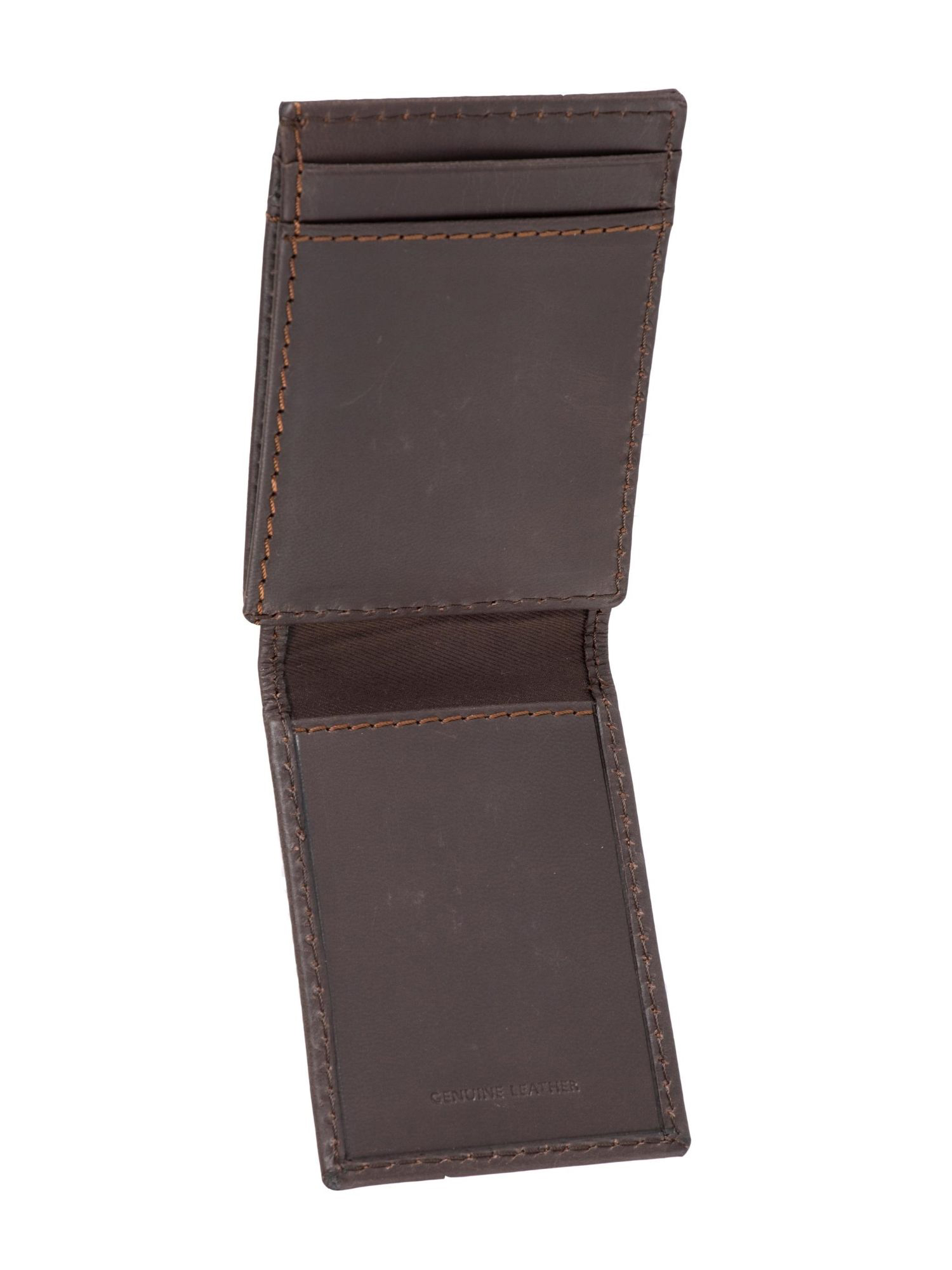 Genuine Dickies Men's RFID Front Pocket Wallet, Brown photo 4