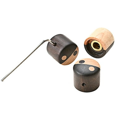 3pcs Wood Guitar Knob Replacement Tone Control Knobs Electric Guitar Accessories