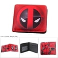 thumbnail image 4 of Cartera periférica de Marvel para estudiantes masculinos y femeninos de Deadpool, tarjetero portátil de PU de gran capacidad, carteras para hombres, 4 of 4