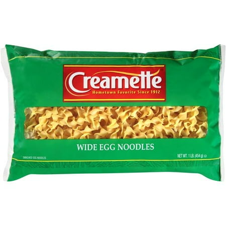 Creamette Wide Egg Noodles, 16 oz - Walmart.com
