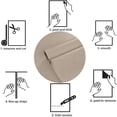 thumbnail image 6 of Wallpaper self-adhesive for wall PVC Linen-Look Fabric Wallpaper Peel-and-Stick Vinyl Roll, Waterproof & Washable, Removable & Easy to Install for Accent Walls in Living Room & Bedroom 23.62in*118.11, 6 of 17