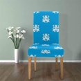 thumbnail image 4 of RYLABLUE Frog Stretch Chair Cover Protector Seat Slipcover for Dining Room Hotel Wedding Party Set of 1, 4 of 5